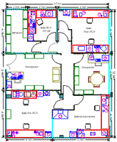 Planos de un laboratorio